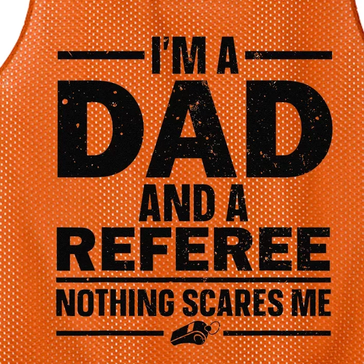 Best Referee Dad Reffing Sports Ref Referee Mesh Reversible Basketball Jersey Tank