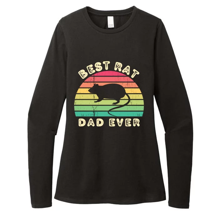 Best Rat Dad Ever Fathers Day Funny Gift Womens CVC Long Sleeve Shirt