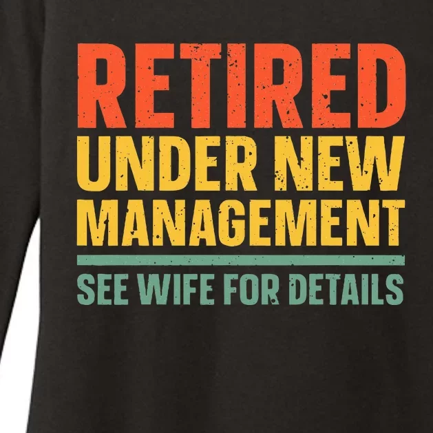 Best Retired Design For Retiree Retired Retirement Womens CVC Long Sleeve Shirt