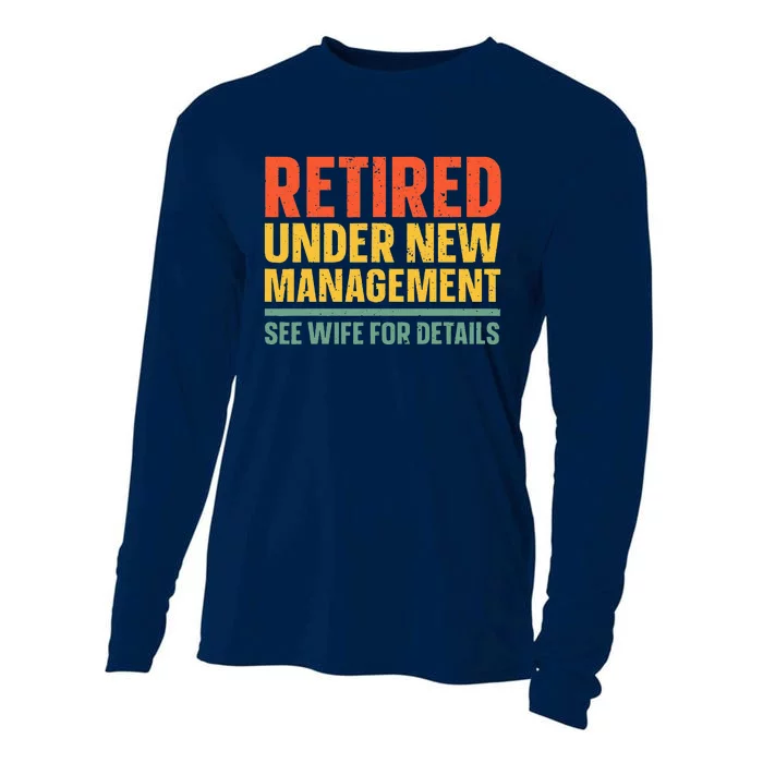 Best Retired Design For Retiree Retired Retirement Cooling Performance Long Sleeve Crew