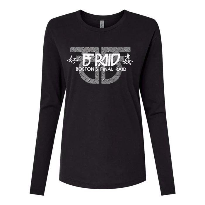 B.F. Raid Double Bf Womens Cotton Relaxed Long Sleeve T-Shirt