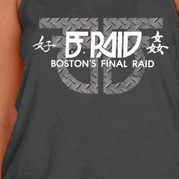 B.F. Raid Double Bf Women's Knotted Racerback Tank