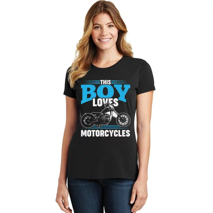 Born Ride Dirt Bikes Forced School Funny Motocross Women's T-Shirt