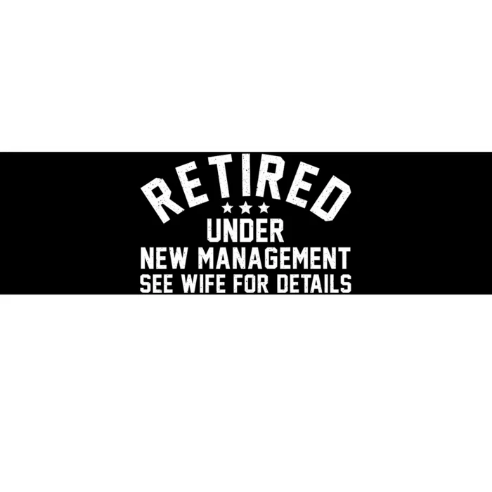 Best Retired Design Retiree Retired Retirement Bumper Sticker