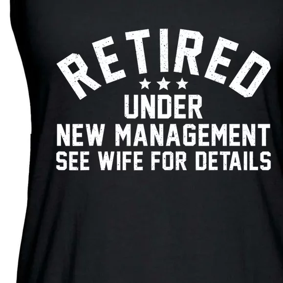 Best Retired Design Retiree Retired Retirement Ladies Essential Flowy Tank