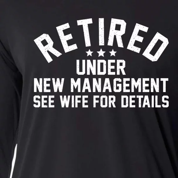 Best Retired Design Retiree Retired Retirement Cooling Performance Long Sleeve Crew