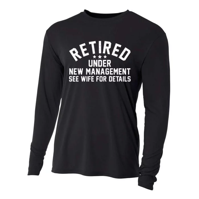 Best Retired Design Retiree Retired Retirement Cooling Performance Long Sleeve Crew