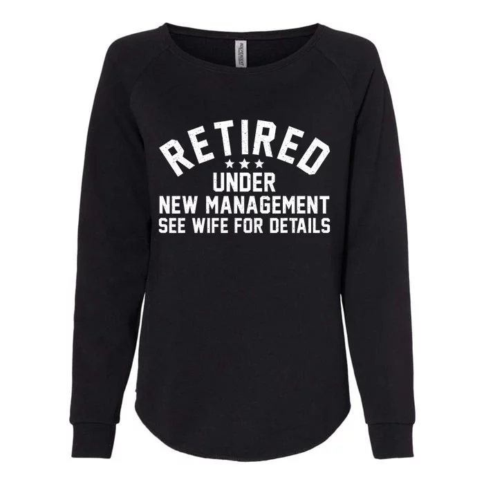 Best Retired Design Retiree Retired Retirement Womens California Wash Sweatshirt