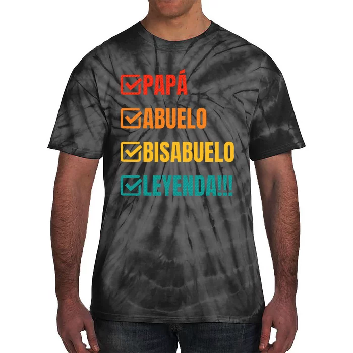 Bisabuelo Regalo Divertido Y Anuncio Bisabuelo Leyenda Tie-Dye T-Shirt