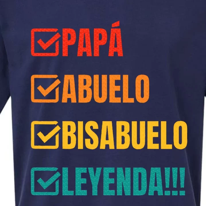 Bisabuelo Regalo Divertido Y Anuncio Bisabuelo Leyenda Sueded Cloud Jersey T-Shirt