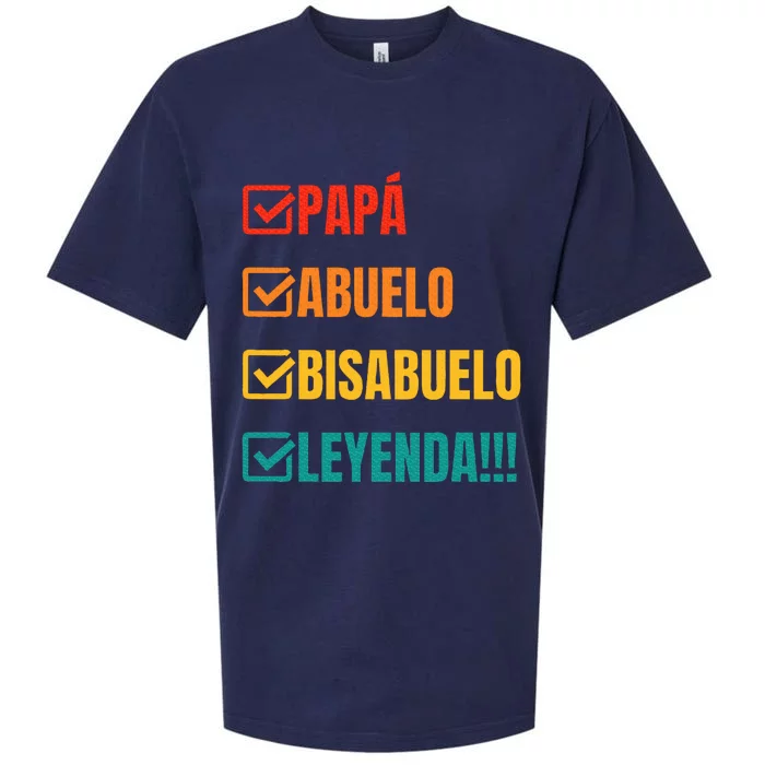 Bisabuelo Regalo Divertido Y Anuncio Bisabuelo Leyenda Sueded Cloud Jersey T-Shirt