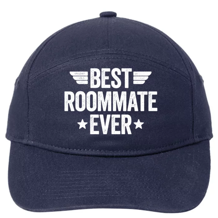 Best Roommate Ever Gift 7-Panel Snapback Hat