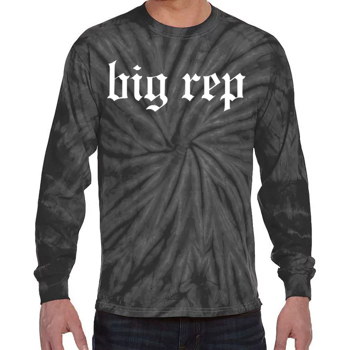 Big Rep Expression Tie-Dye Long Sleeve Shirt