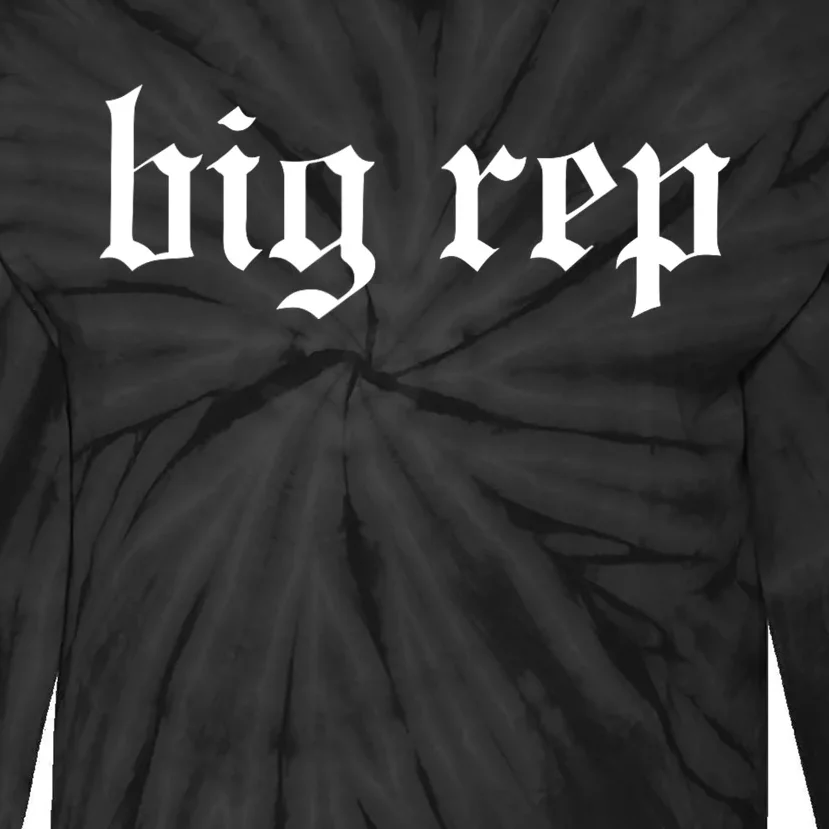 Big Rep Expression Tie-Dye Long Sleeve Shirt