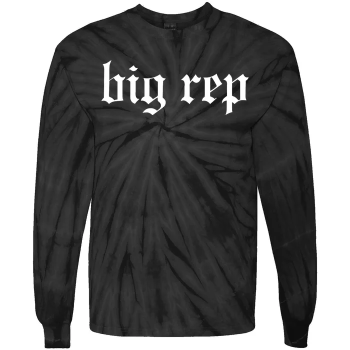 Big Rep Expression Tie-Dye Long Sleeve Shirt