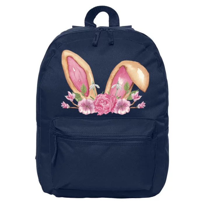 Bunny Rabbit Ears Cute Illustration Easter 16 in Basic Backpack