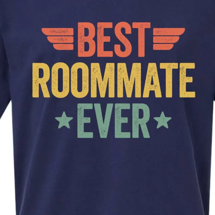 Best Roommate Ever Gift Sueded Cloud Jersey T-Shirt