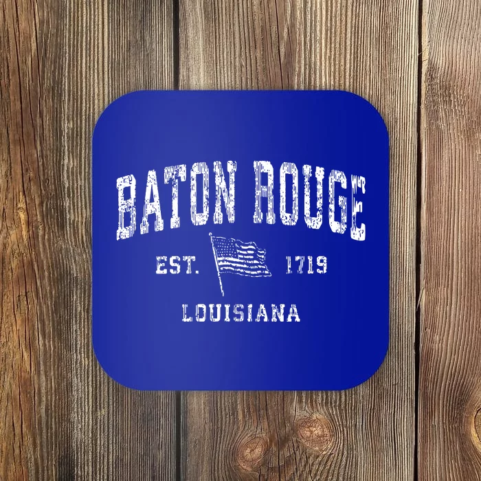 Baton Rouge Est 1719 Louisiana Coaster