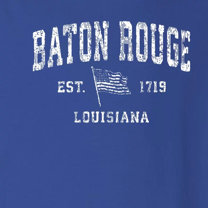 Baton Rouge Est 1719 Louisiana Toddler Long Sleeve Shirt