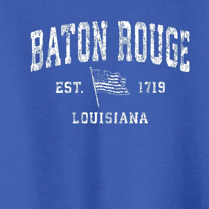 Baton Rouge Est 1719 Louisiana Toddler T-Shirt