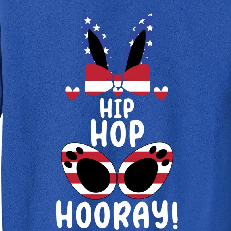 Bunny Rabbit Eggs Hunting Happy Easter Day Hip Hop Hooray Gift Sweatshirt