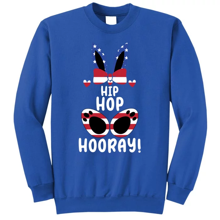 Bunny Rabbit Eggs Hunting Happy Easter Day Hip Hop Hooray Gift Sweatshirt