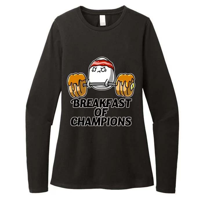 Breakfast of Champions Womens CVC Long Sleeve Shirt