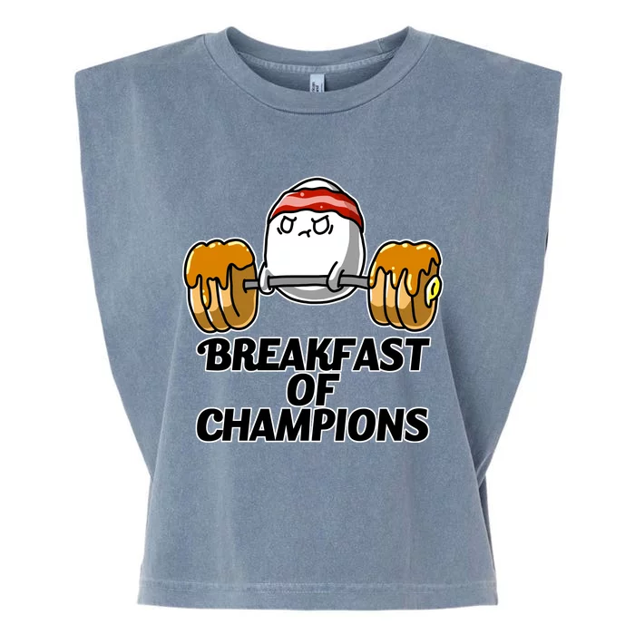 Breakfast of Champions Garment-Dyed Women's Muscle Tee