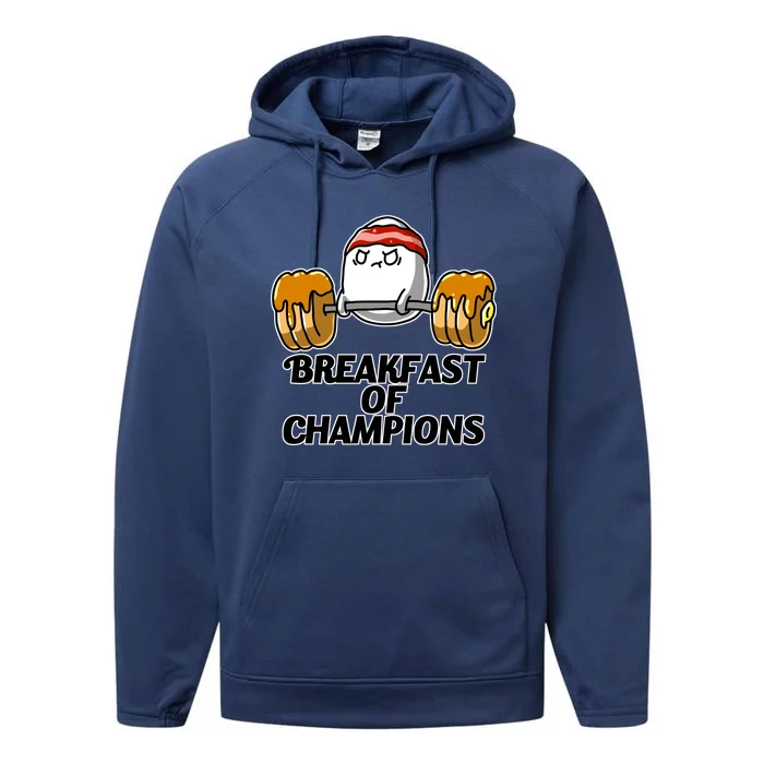 Breakfast of Champions Performance Fleece Hoodie