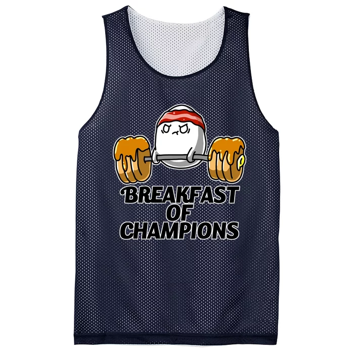 Breakfast of Champions Mesh Reversible Basketball Jersey Tank