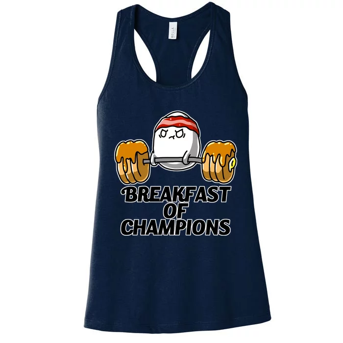 Breakfast of Champions Women's Racerback Tank