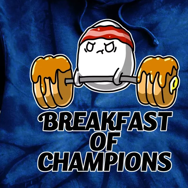 Breakfast of Champions Tie Dye Hoodie