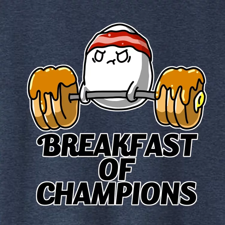 Breakfast of Champions Women's Crop Top Tee