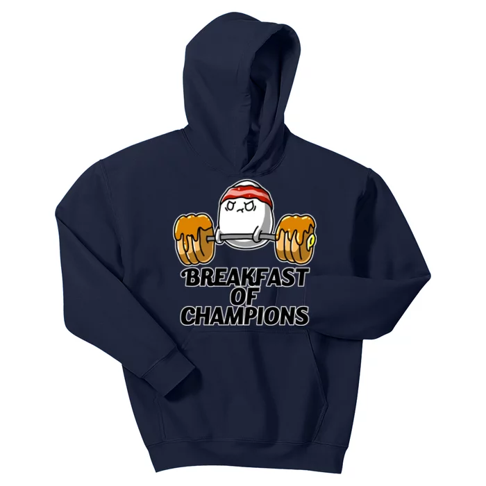 Breakfast of Champions Kids Hoodie