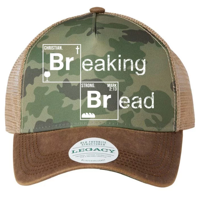 Breaking Bread Christian Faith Legacy Tie Dye Trucker Hat