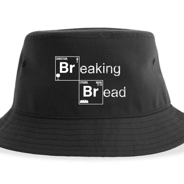 Breaking Bread Christian Faith Sustainable Bucket Hat