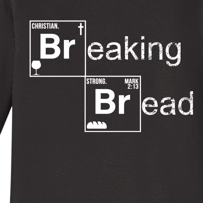 Breaking Bread Christian Faith Baby Long Sleeve Bodysuit