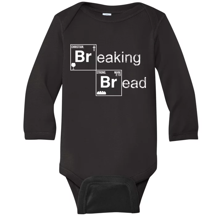 Breaking Bread Christian Faith Baby Long Sleeve Bodysuit