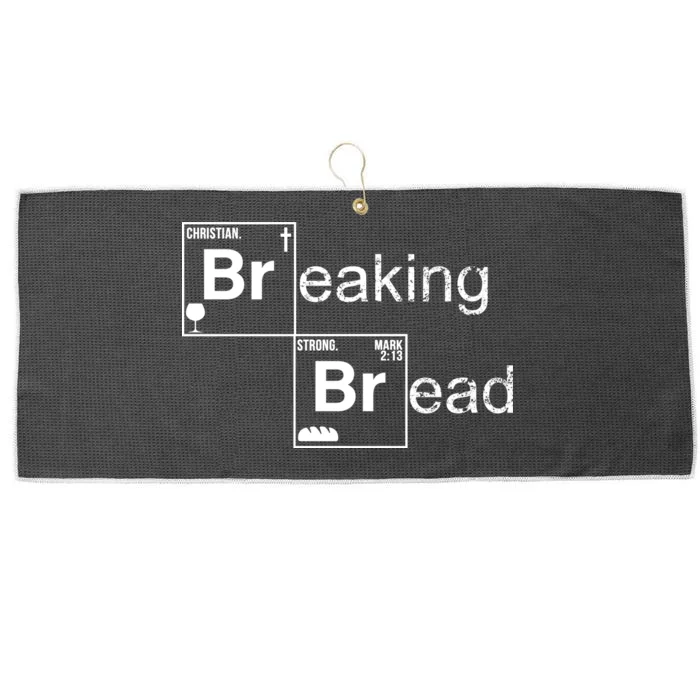 Breaking Bread Christian Faith Large Microfiber Waffle Golf Towel