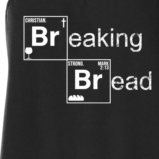 Breaking Bread Christian Faith Women's Racerback Tank