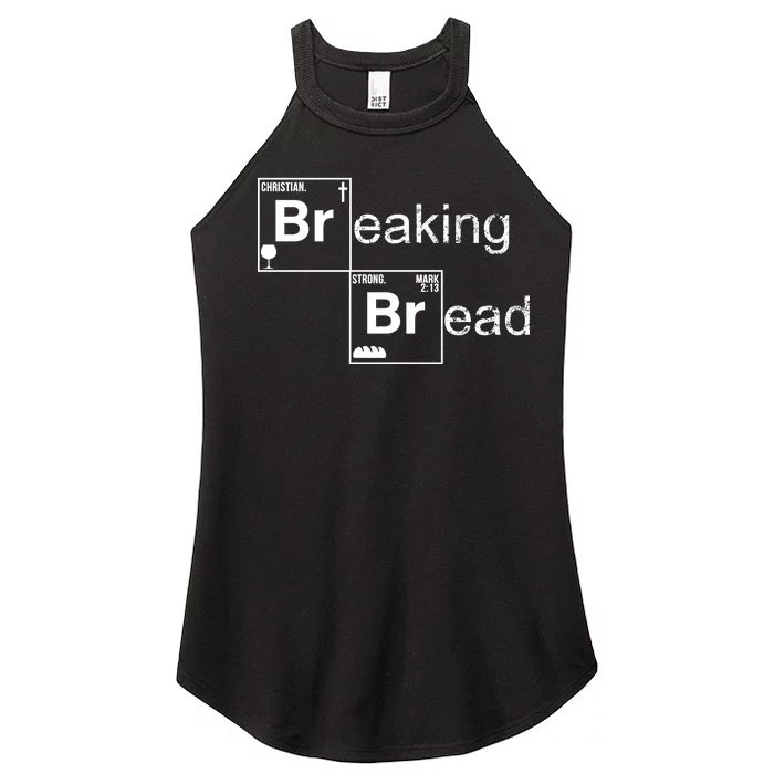 Breaking Bread Christian Faith Women’s Perfect Tri Rocker Tank