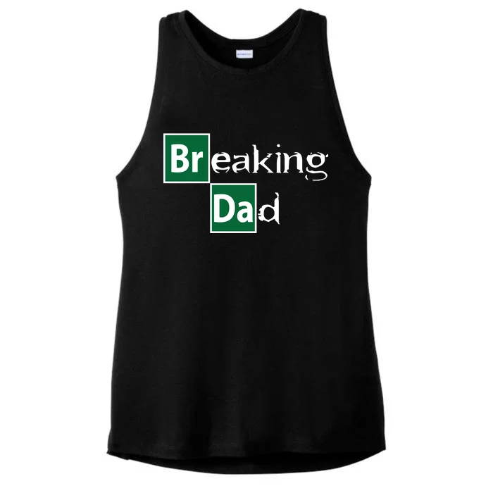 Breaking Dad Ladies Tri-Blend Wicking Tank