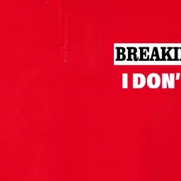 Breaking News I Don't Care Funny Meme Softstyle Adult Sport Polo