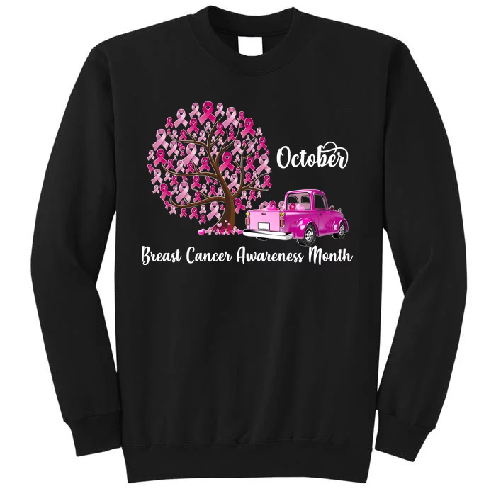 Breast Cancer Awareness Month October Roots Sweatshirt