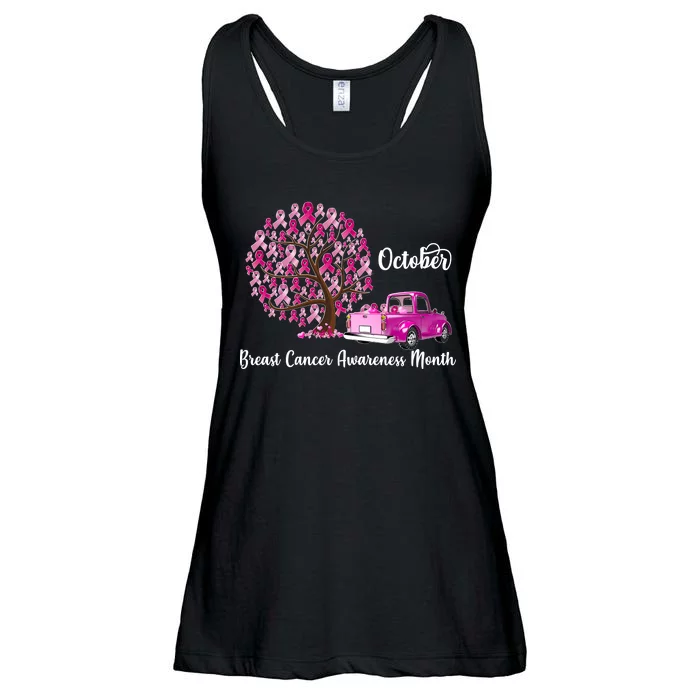 Breast Cancer Awareness Month October Roots Ladies Essential Flowy Tank