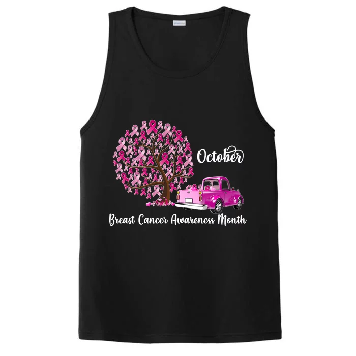 Breast Cancer Awareness Month October Roots Performance Tank