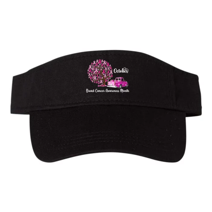 Breast Cancer Awareness Month October Roots Valucap Bio-Washed Visor