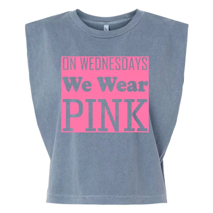 Breast Cancer Awareness Wednesdays We Wear Pink Garment-Dyed Women's Muscle Tee