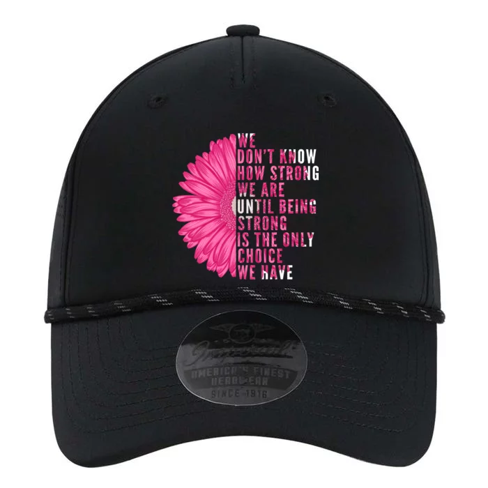 Breast Cancer Being Strong Is The Only Thing We Have Performance The Dyno Cap