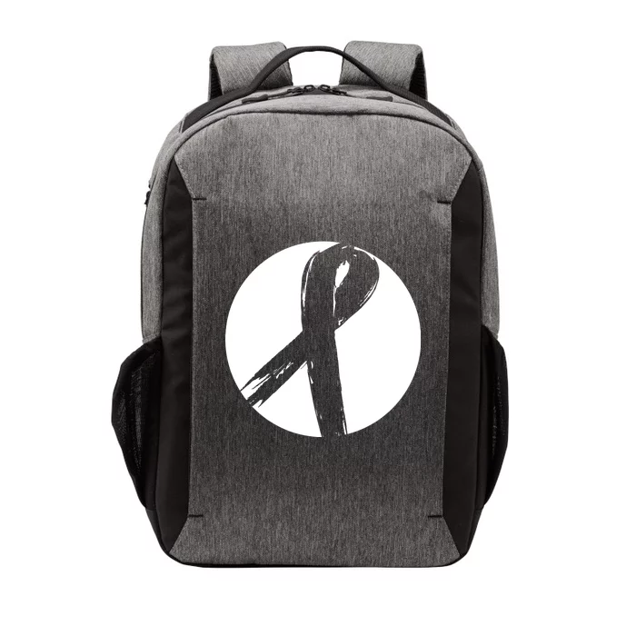 Breast Cancer Circle Ribbon Logo Vector Backpack